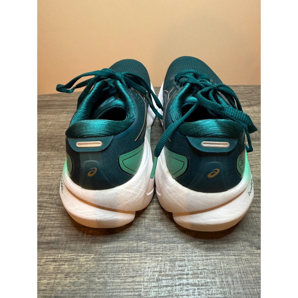 ASICS Gel-Kayano 30 Mens Running Shoes Teal Gold 1011B548 PureGEL FF Blast+ - Picture 5 of 7